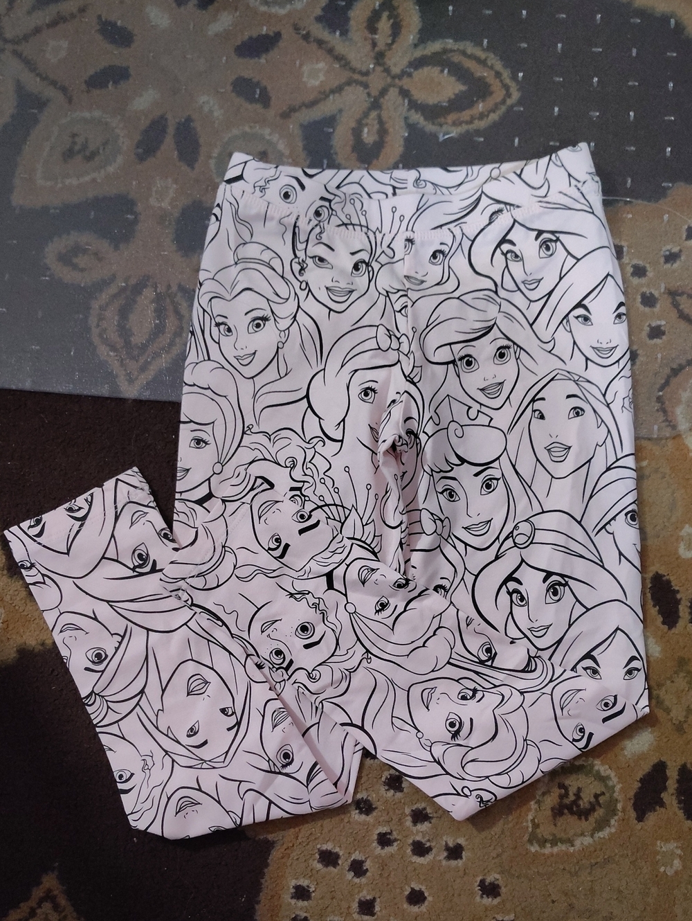 Nwot Disney Princess Leggings 6/7 $25